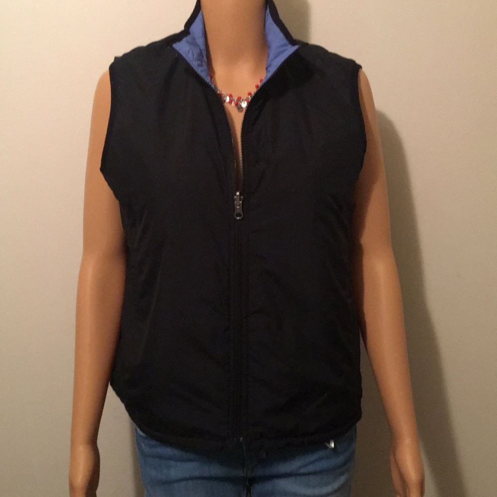 Reversible Black/Blue Vest